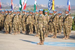 Pasukan Perdamaian Indobatt Gelar Upacara Peringatan HUT ke-73 TNI AL di Lebanon  