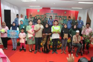 Ketua Persit KCK Cabang XV Kodim BS:TNI Manunggal KB Kesehatan Mewujudkan Generasi Cerdas dan Sehat
