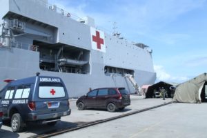 KRI dr. Soeharso-990 Berhasil Tangani 2.371 Korban Gempa dan Tsunami di Sulteng