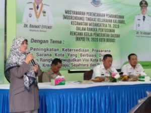 Kegiatan Musrenbang RKPD 2020 Tingkat Kelurahan Kalibaru Kecamatan Medan Satria Tahun 2019