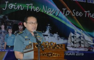 Lantamal III Gelar Sosialisasi Penerimaan Prajurit TNI AL Pada Siswa-Siswi SMA/SMK se-Kota Bekasi