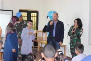 Peduli Kesehatan Anak,Satgas Indobatt UNIFIL Gelar Penyuluhan di Lebanon