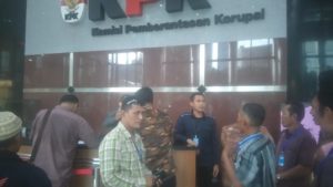 Warga Desa Manggala Tengah Tulang Bawang Lampung Mendatangi KPK