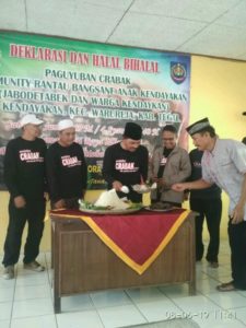 Deklarasi dan Halal bi Halal Paguyuban CRABAK  "Perantau Desa Kendayakan"