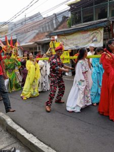 Laskar Merah Putih Mengawal Kirab Budaya 2019 di Glodok Jakbar