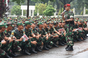 596 Taruna Akademi TNI Ikuti Latihan Bhineka Eka Bhakti di Mako Kopassus