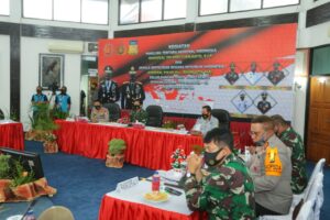 Panglima TNI dan Kapolri Pimpin Rapat Penanganan Covid-19 di Provinsi Papua