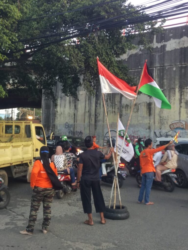 Jajaka Nusantara DPC Bekasi Barat Adakan Penggalangan Dana Untuk Palestina