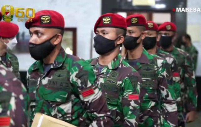 KASAD Minta 20 Prajurit Kopassus Bangun Komunikasi Dalam Latihan Bersama Pasukan Khusus Korsel