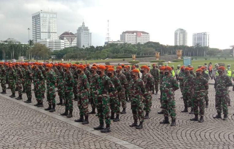 TNI AU Kerahkan Pasukan Paskhas Untuk Wilayah DKI Jakarta
