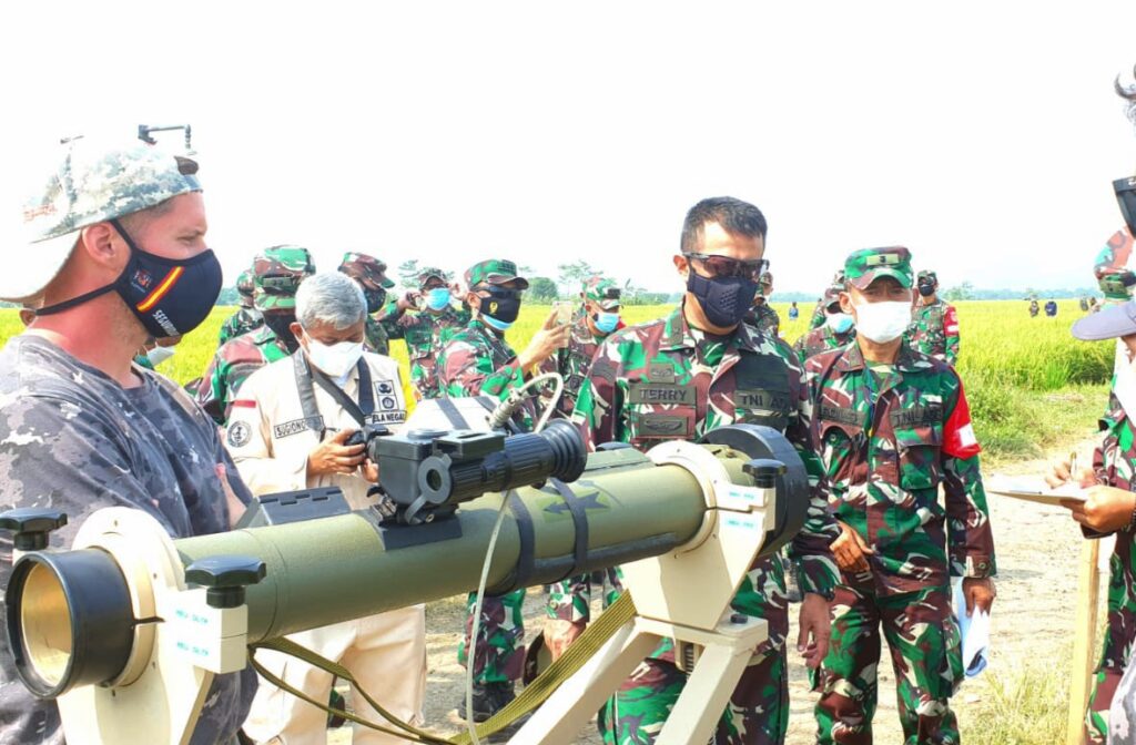 TNI AD Melalui Dislitbangad Gelar Ujicoba Senjata Lawan Tank (SLT)