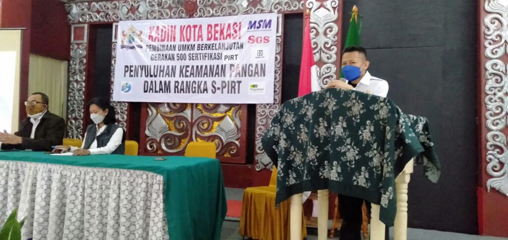 KADIN Kota Bekasi Canangkan Gerakan 500 Kepemilikan Izin PIRT Produk UMKM Untuk Meningkatkan Daya Saing