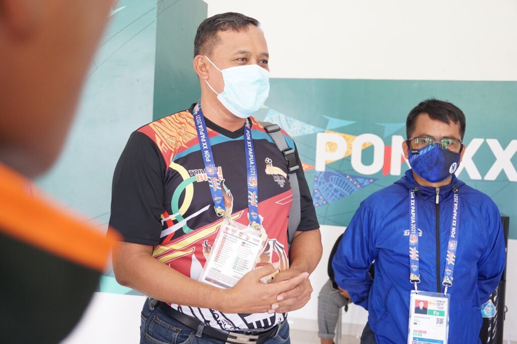 Atlet Jabar Di PON XX Papua 2021, Wakil Walikota Kota Bekasi Tri Adhianto Turut MemberikanMotivasi